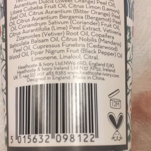 William Morris At Home Scented Bergamot Vetiver Hand Cream 3.38oz NWT - Picture 10 of 12